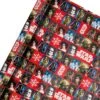 Hallmark 4M Christmas Wrapping Paper - Red Star Wars™ Movies Design