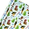 Hallmark 4M Christmas Wrapping Paper Roll - Festive Elf Design