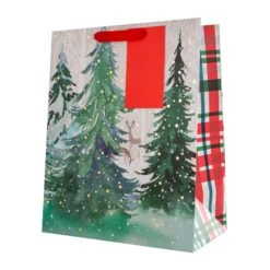 Hallmark Christmas Gift And Bottle Bag Pack - 4 Bags In 4 Classic Designs -Pod Shop 25562602 2