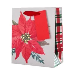 Hallmark Christmas Gift And Bottle Bag Pack - 4 Bags In 4 Classic Designs -Pod Shop 25562602 5