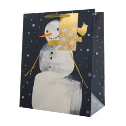 Hallmark Christmas Gift And Bottle Bag Pack - 4 Bags In 4 Contemporary Patterned Designs -Pod Shop 25562603 2 scaled