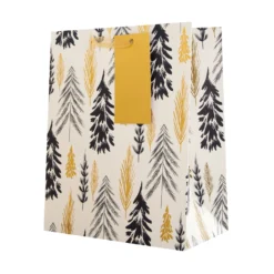 Hallmark Christmas Gift And Bottle Bag Pack - 4 Bags In 4 Contemporary Patterned Designs -Pod Shop 25562603 4 scaled