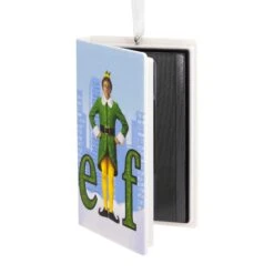 Hallmark Collectable Elf™ Christmas Ornament - Retro Video Cassette Case Design