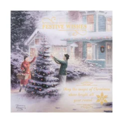 Hallmark Charity Christmas Cards - Pack Of 16 In 2 Thomas Kinkade Illustrated Designs -Pod Shop 25572260 5 scaled