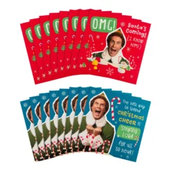 Hallmark Christmas Cards - Pack Of 16 In 2 Warner Bros Buddy The Elf Designs -Pod Shop 25572262 1 scaled