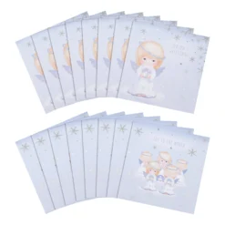 Hallmark Charity Christmas Cards - Pack Of 16 In 2 Festive Angel Designs -Pod Shop 25572292 1 scaled