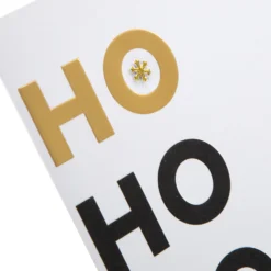 Hallmark General Christmas Card - Contemporary Ho Ho Ho Text Design -Pod Shop 25572385 4 scaled