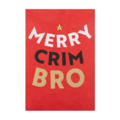 Hallmark Christmas Card For Brother - Contemporary Text Based Design -Pod Shop 25572386 3 scaled