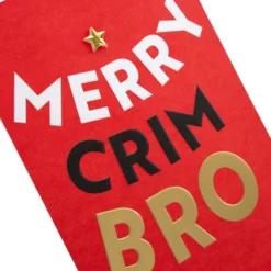 Hallmark Christmas Card For Brother - Contemporary Text Based Design -Pod Shop 25572386 4 scaled