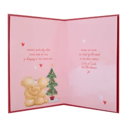 Hallmark Medium Luxury Boxed Christmas Card For Girlfriend - Cute Forever Friends With Hearts Design -Pod Shop 25575217 3 scaled