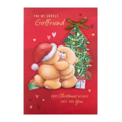 Hallmark Medium Luxury Boxed Christmas Card For Girlfriend - Cute Forever Friends With Hearts Design -Pod Shop 25575217 4 scaled