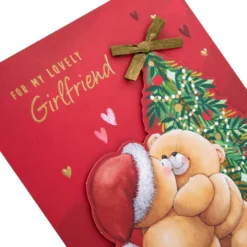 Hallmark Medium Luxury Boxed Christmas Card For Girlfriend - Cute Forever Friends With Hearts Design -Pod Shop 25575217 6 scaled