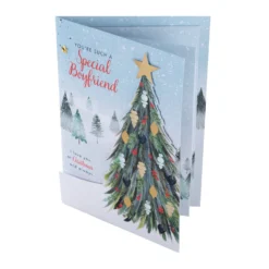 Hallmark Medium Luxury Boxed Christmas Card For Boyfriend - Classic Winter Scene With Tree Design -Pod Shop 25575218 5 scaled
