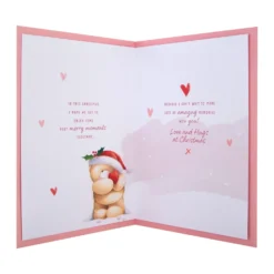 Hallmark Large Luxury Boxed Christmas Card - Cute Forever Friends Wreath And Heart Design 10 Hallmark Large Luxury Boxed Christmas Card - Cute Forever Friends Wreath And Heart Design -Pod Shop 25575225 3 scaled