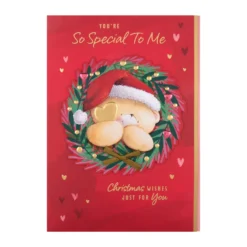 Hallmark Large Luxury Boxed Christmas Card - Cute Forever Friends Wreath And Heart Design 11 Hallmark Large Luxury Boxed Christmas Card - Cute Forever Friends Wreath And Heart Design -Pod Shop 25575225 4 scaled