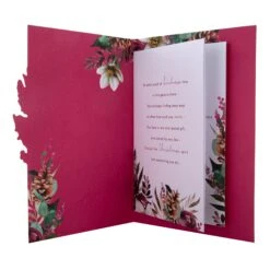 Hallmark Large Luxury Boxed Christmas Card For Someone Special - Traditional Wreath And Verse Design -Pod Shop 25575226 2