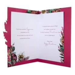 Hallmark Large Luxury Boxed Christmas Card For Someone Special - Traditional Wreath And Verse Design -Pod Shop 25575226 3