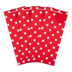 Hallmark Christmas Bottle Gift Bags - Pack Of 4 In Polka Dot Design -Pod Shop 25584036 2 28dd1760 ed8e 4297 85cf 06943054a862