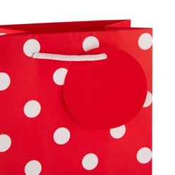 Hallmark Christmas Bottle Gift Bags - Pack Of 4 In Polka Dot Design -Pod Shop 25584036 5 83030db1 3960 4429 a2d9 326345d8bee3