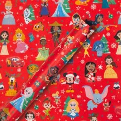Hallmark 12M Multipack Christmas Wrapping Paper - 3 X 4M Rolls In 1 Red Disney 100 Design 11 Hallmark 12M Multipack Christmas Wrapping Paper - 3 X 4M Rolls In 1 Red Disney 100 Design -Pod Shop 25584042 4 3a30914d e314 4a30 ac51 967ed822eb9f