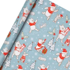 Hallmark 12m Multipack Christmas Wrapping Paper - 3 X 4M Rolls In 1 Blue Disney Winnie The Pooh Design -Pod Shop 25584049 3 ddeaab25 41e7 4577 949a ba9dfd049556 scaled