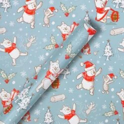 Hallmark 12m Multipack Christmas Wrapping Paper - 3 X 4M Rolls In 1 Blue Disney Winnie The Pooh Design 11 Hallmark 12m Multipack Christmas Wrapping Paper - 3 X 4M Rolls In 1 Blue Disney Winnie The Pooh Design -Pod Shop 25584049 4 7862c25b 8d36 4d85 bf96 5418ee41d2ab