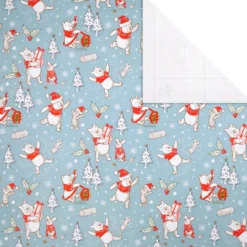 Hallmark 12m Multipack Christmas Wrapping Paper - 3 X 4M Rolls In 1 Blue Disney Winnie The Pooh Design -Pod Shop 25584049 5 d706d96c b371 4f11 98e7 a612efec757b scaled