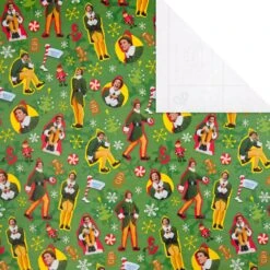 Hallmark 12m Multipack Christmas Wrapping Paper - 3 X 4M Rolls In 1 Green Buddy The Elf Design -Pod Shop 25585230 5 35881129 19d0 405f 9051 7faee2d96091