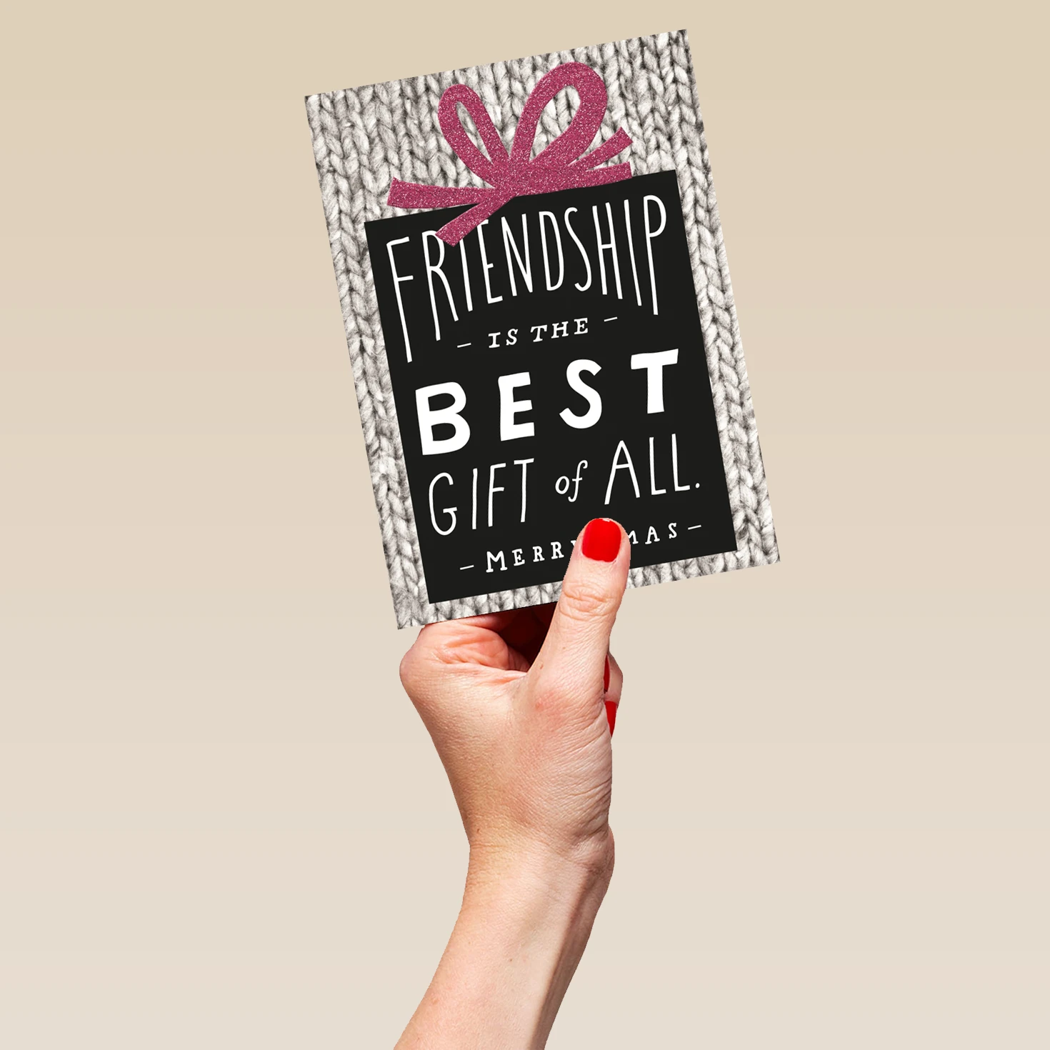 Pod Personalised For Best Friend Gift Merry Christmas Card 5 Pod Personalised For Best Friend Gift Merry Christmas Card - Image 5