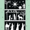 Pod Personalised Stable & Nativity Christmas Card