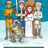 Pod Personalised Funny Star Wars™ Christmas Card