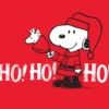 Pod Personalised PEANUTS SNOOPY Ho Ho Ho Christmas Card