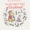 Pod Personalised Cute Disney Winnie The Pooh Christmas Card