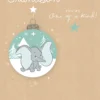 Pod Personalised Grandson Disney Dumbo Christmas Card