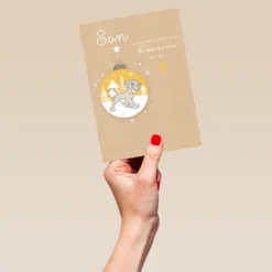 Pod Personalised Son Disney The Lion King Christmas Card -Pod Shop F3005583 hand L