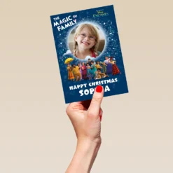 Pod Personalised Disney Encanto Photo Christmas Card -Pod Shop F3005588 hand L