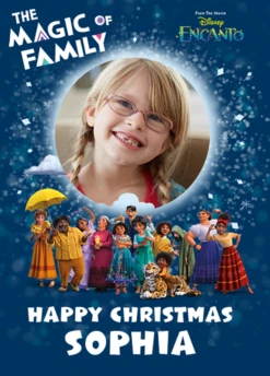 Pod Personalised Disney Encanto Photo Christmas Card