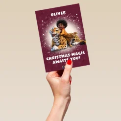 Pod Personalised Disney Encanto Antonio & Leopard Christmas Card -Pod Shop F3005590 hand L