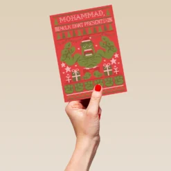 Pod Personalised Kids MARVEL Avengers Hulk Christmas Card -Pod Shop F3005596 hand L