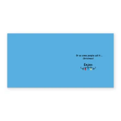 Pod Personalised Funny Friends™️ Holiday Armadillo Christmas Card -Pod Shop F3005607 alt2