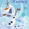 Pod Personalised Mummy Disney Frozen Christmas Card