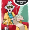 Pod Personalised & Editable Funny Naughty List Christmas Card For Her