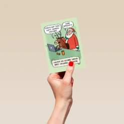 Pod Personalised Funny Christmas Shoebox For Him Reindeer Hacker Card 8 Pod Personalised Funny Christmas Shoebox For Him Reindeer Hacker Card -Pod Shop F3005634 hand S