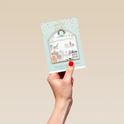 Pod Personalised Cute Baby Boy's 1st Christmas Nursery Toys Card -Pod Shop F3005657 hand S