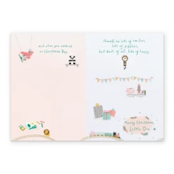 Pod Personalised Cute Baby Girl's 1st Christmas Nursery Toys Card -Pod Shop F3005658 alt2