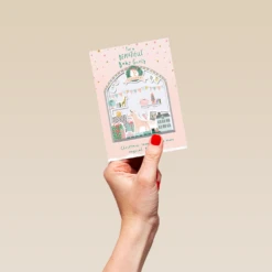 Pod Personalised Cute Baby Girl's 1st Christmas Nursery Toys Card -Pod Shop F3005658 hand S