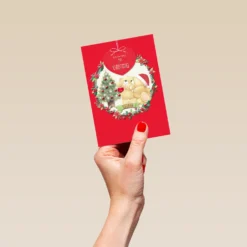 Pod Personalised Cute 1st Christmas Together Forever Friends Card -Pod Shop F3005663 hand S