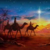 Pod Personalised Religious Christmas Traditional Three Kings And Camels Card