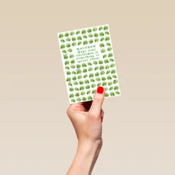 Pod Personalised & Editable Fun Sprout Christmas Card -Pod Shop F3005756 hand S