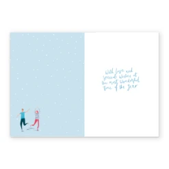 Pod Personalised Classic Christmas Dancing Around The Tree Card -Pod Shop F3005906 alt2